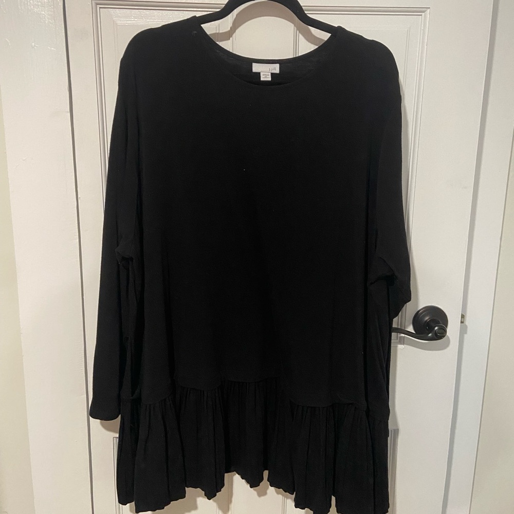 4X black top from J.Jill